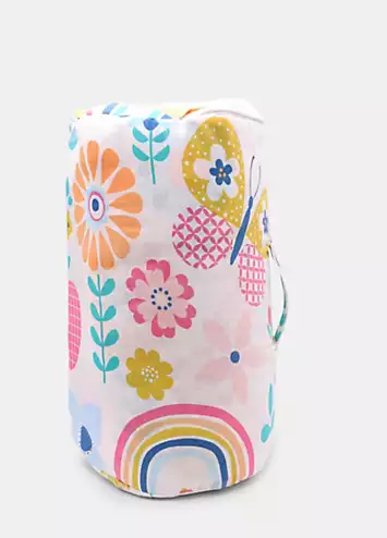 Happy Linen Co. Flower Garden Reversible Sleeping Bag | Kaleidoscope