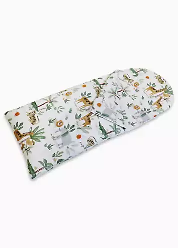 Happy Linen Co. Jungle Safari Reversible Sleeping Bag | Kaleidoscope