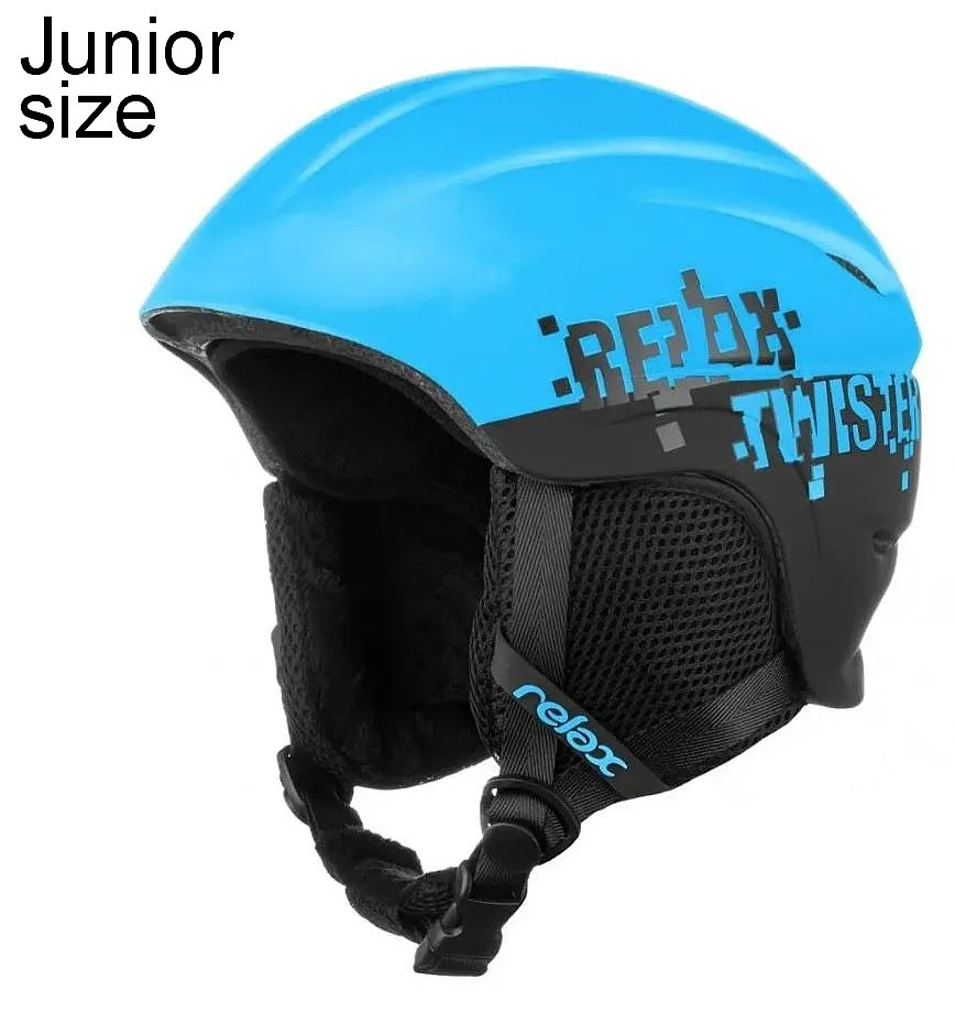 helmet Relax Twister - RH18A9/Matte Blue/Black - unisex junior