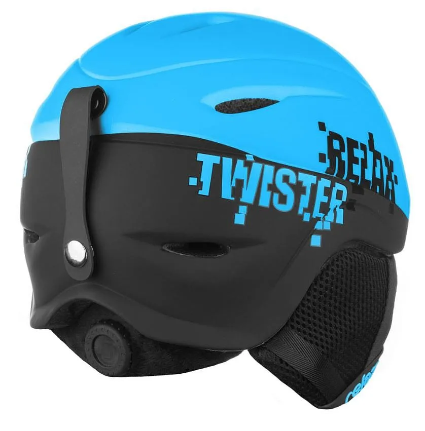 helmet Relax Twister - RH18A9/Matte Blue/Black - unisex junior