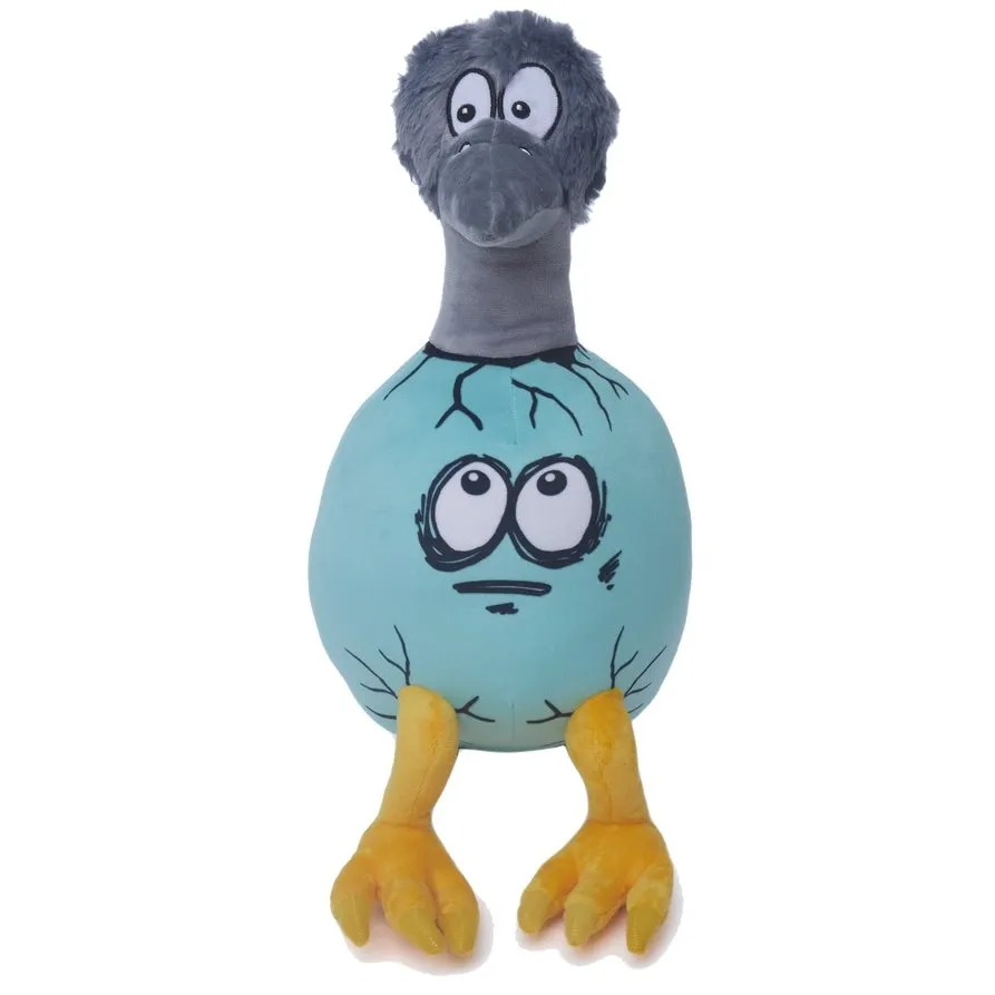 Heroin Skateboards Emu Egg Plush Toy