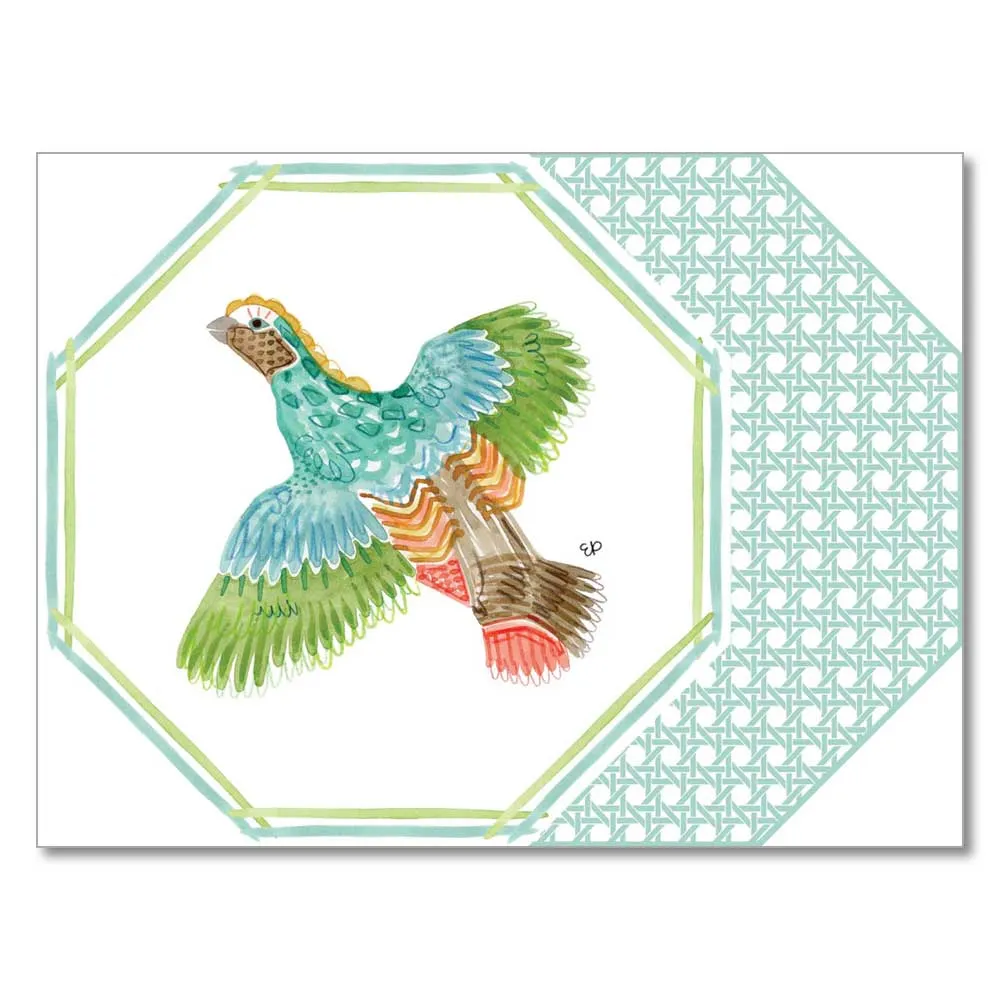 Holly Stuart Home Eliza Price Game Birds Placemats