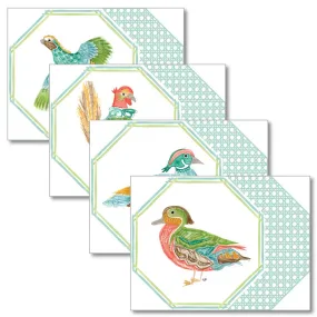 Holly Stuart Home Eliza Price Game Birds Placemats