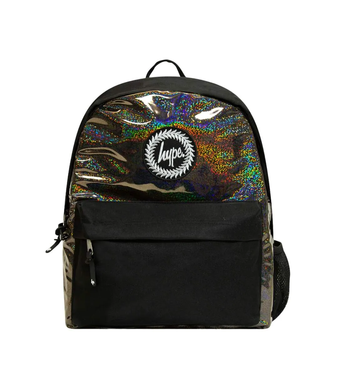 Holo glitter backpack one size black Hype