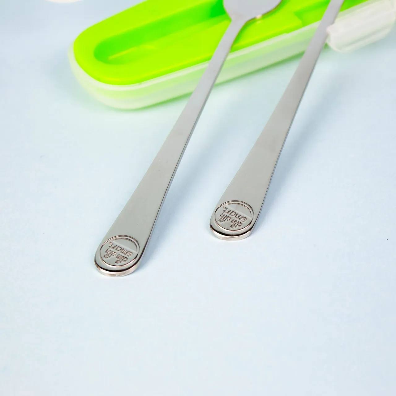 Innobaby Din Din Smart Stainless Spoon & Fork Set