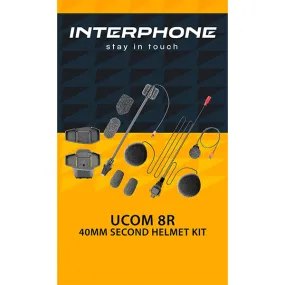 Interphone 40mm Second Helmet Kit for UCOM 8R