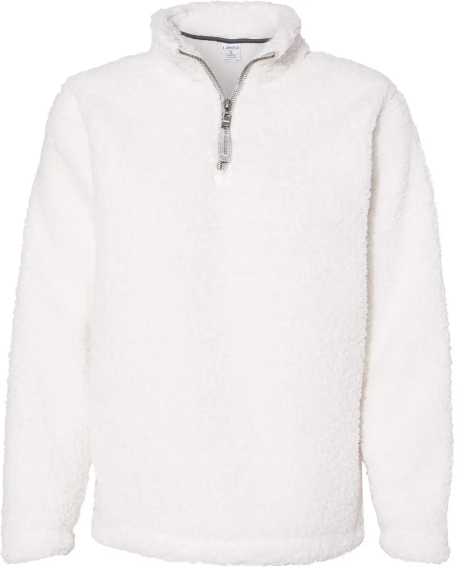 J. America Women’s Epic Sherpa Quarter-Zip Pullover