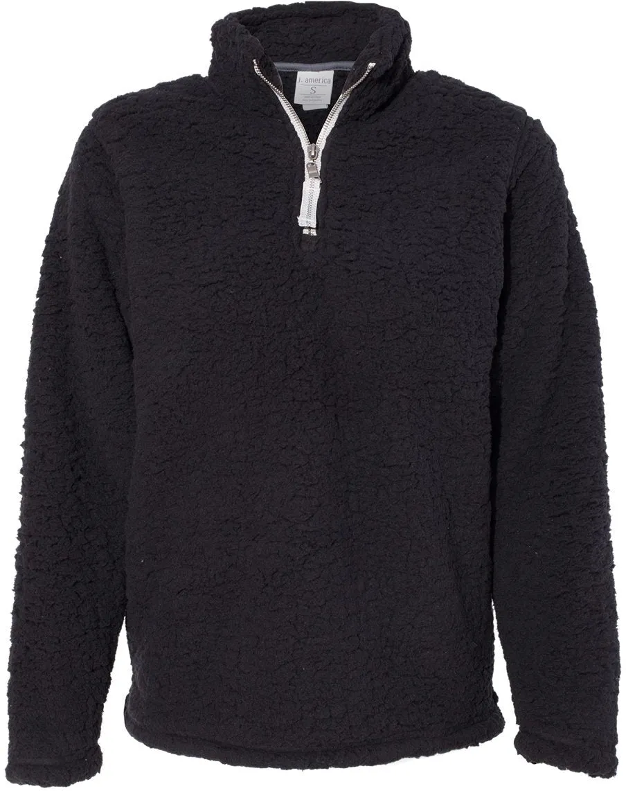 J. America Women’s Epic Sherpa Quarter-Zip Pullover