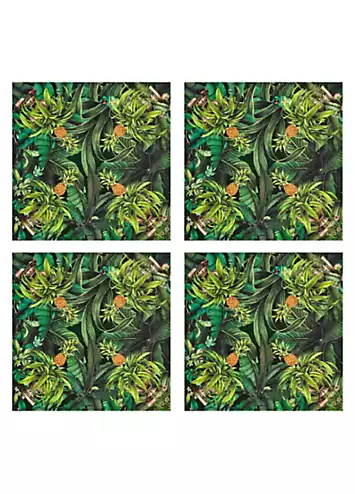 Joe Browns Perfect Pineapple Set of 4 100% Cotton Napkins | Kaleidoscope