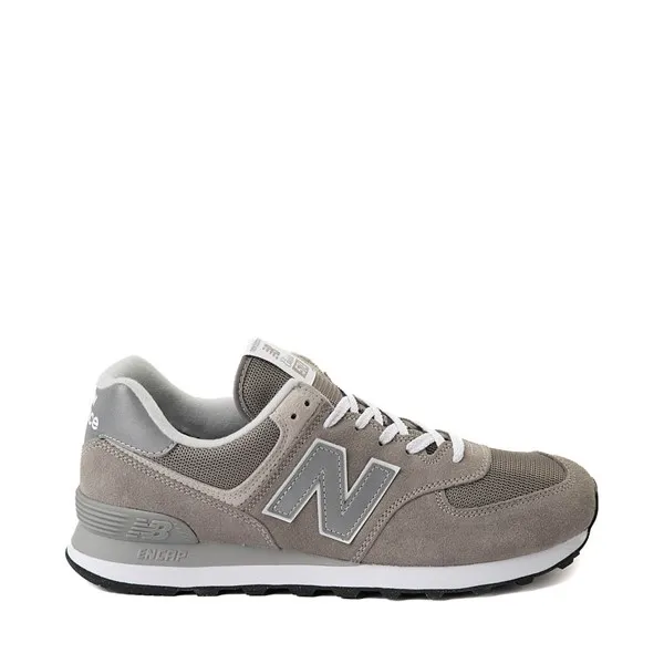 Journeys Mens New Balance 574 Athletic Shoe - Gray