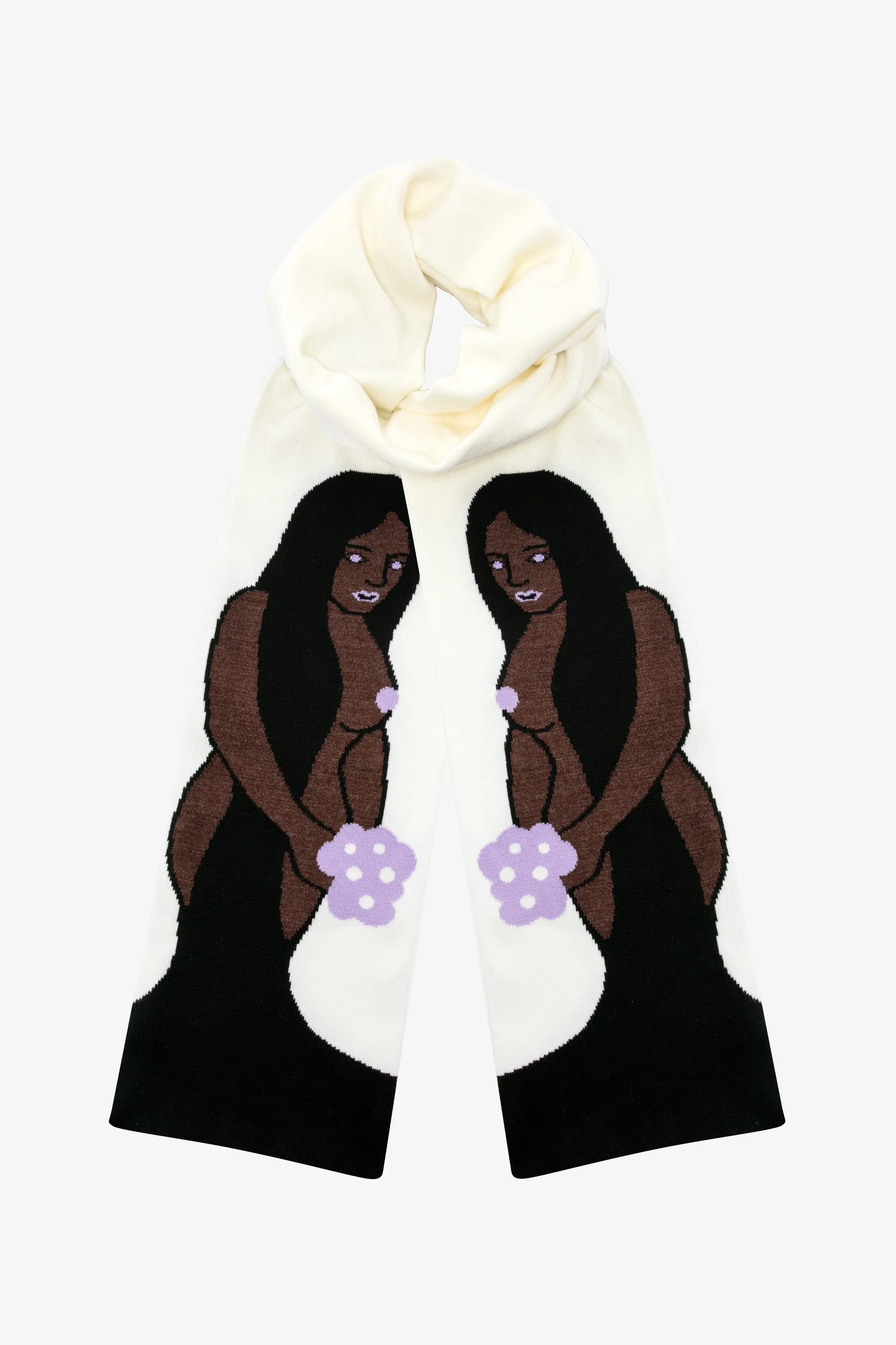 JQSCARF42 - Nude Woman Scarf