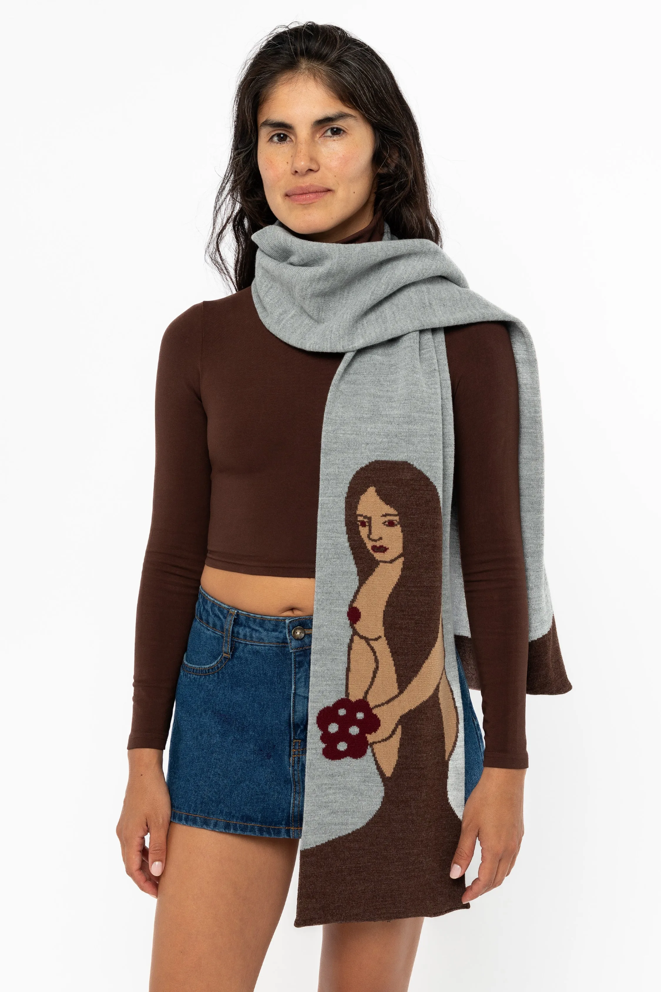 JQSCARF42 - Nude Woman Scarf