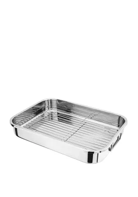 Judge Speciality Cookware Roasting Pan with Rack, 42cm