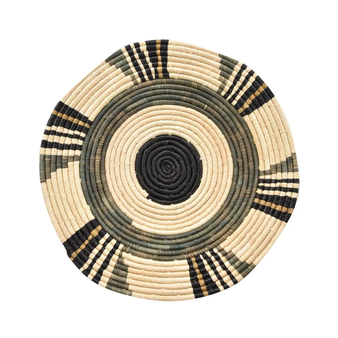 KAZI UGANDAN RAFFIA PLATE II