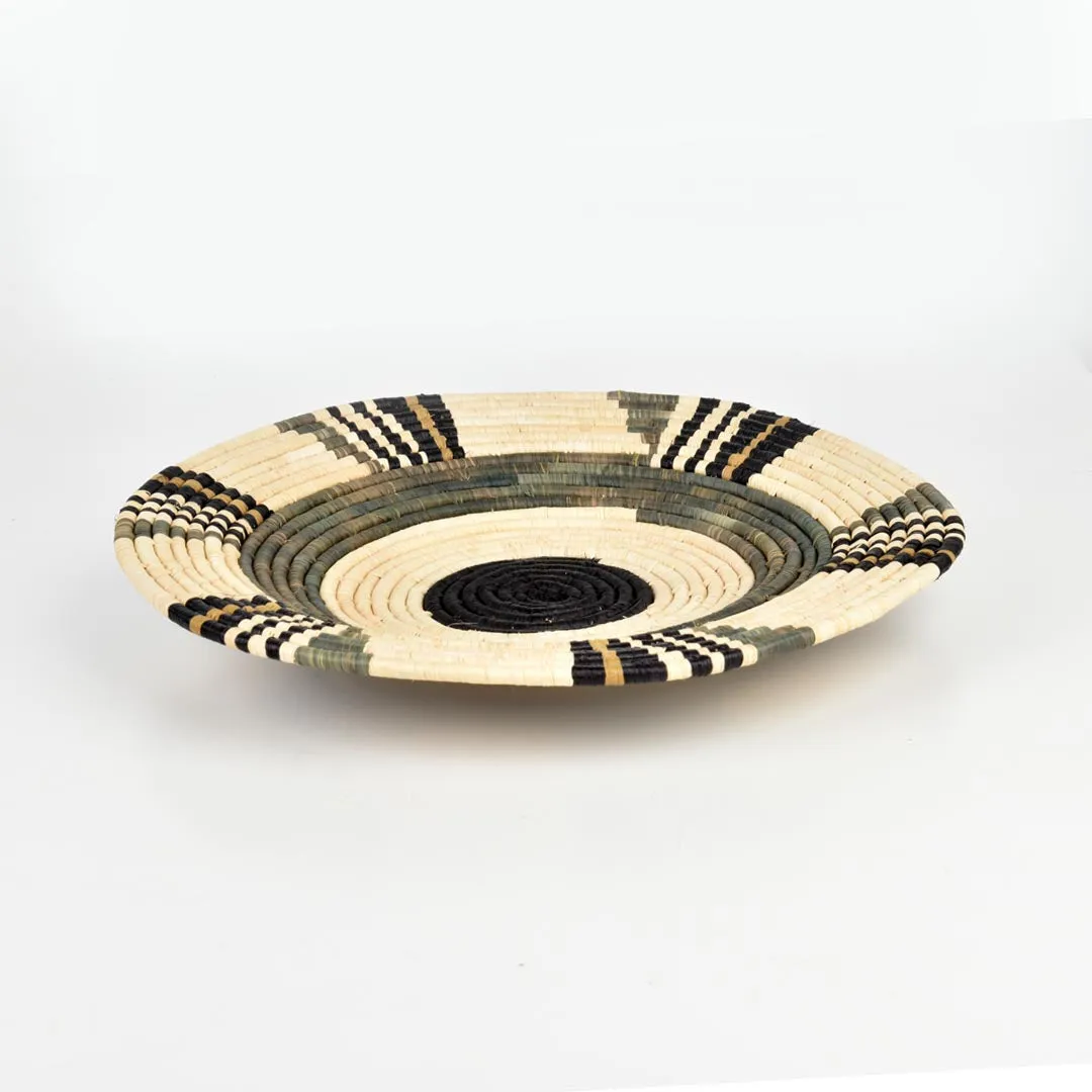 KAZI UGANDAN RAFFIA PLATE II