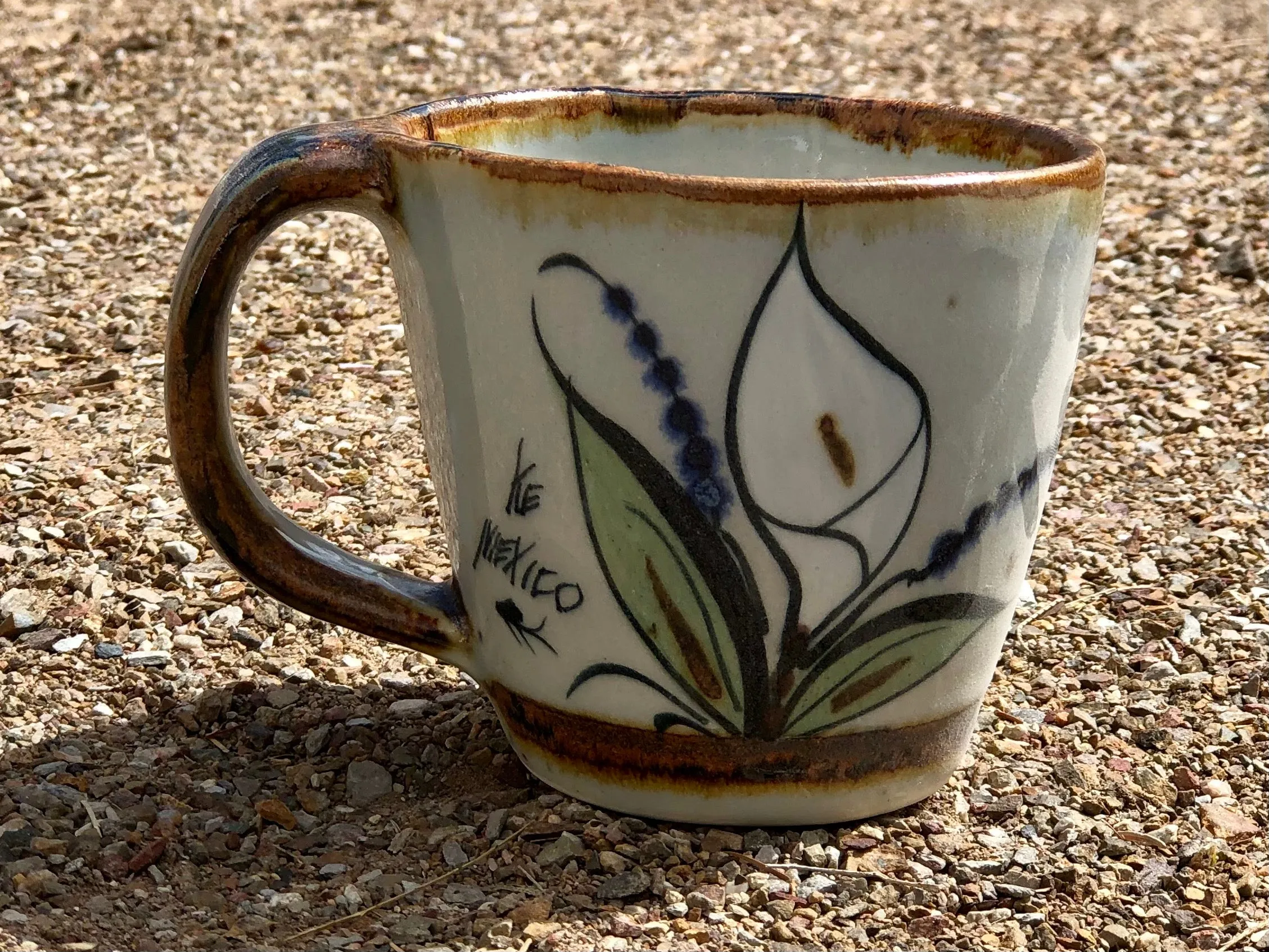 Ken Edwards Pottery Large Conical Mug (KE.T6)