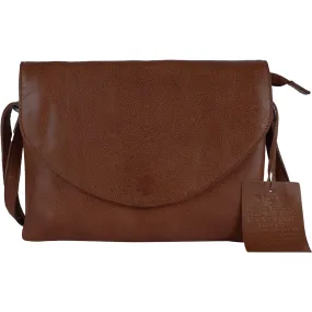 Latico Marcus Crossbody Brown Leather