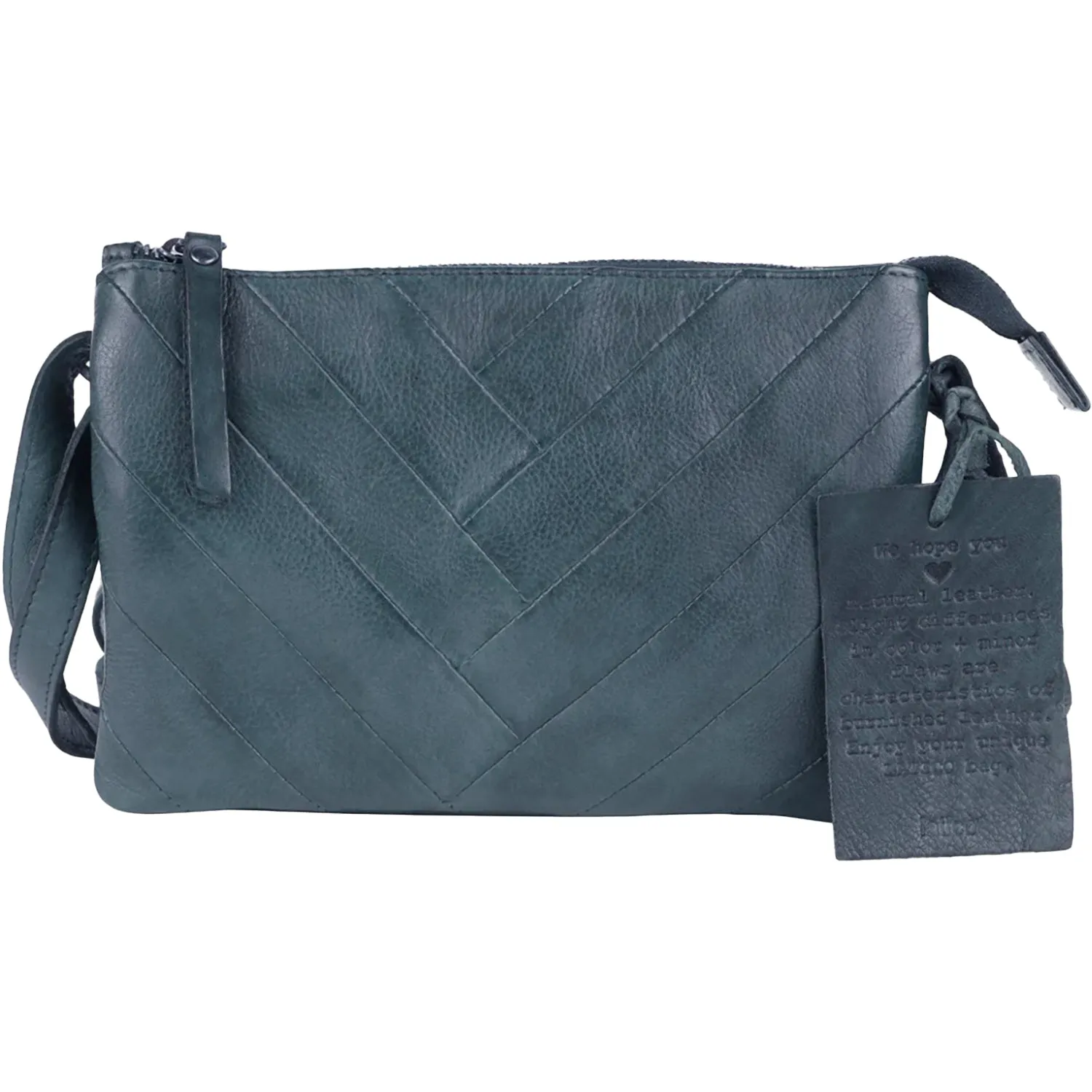 Latico Sunny Crossbody Denim Leather