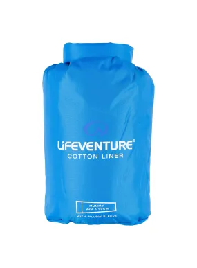 Lifeventure Cotton Mummy Sleeping Bag Liner | Sleeping Bag Liners | George Fisher