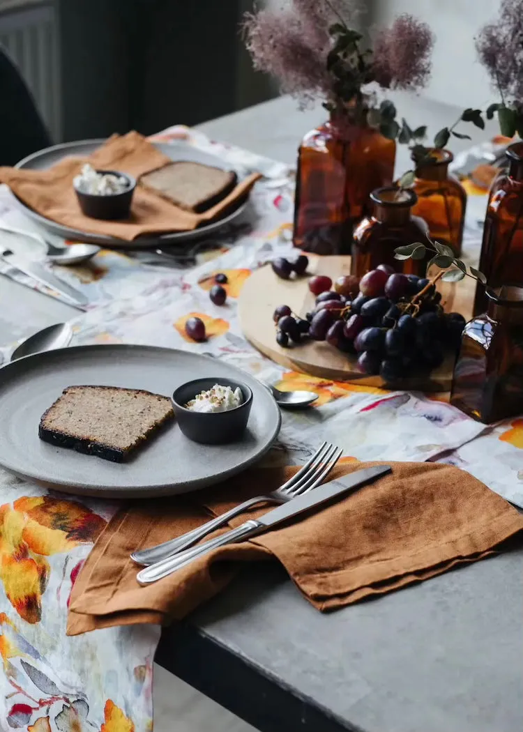 Linen Napkins Set of 2 | Hazelnut