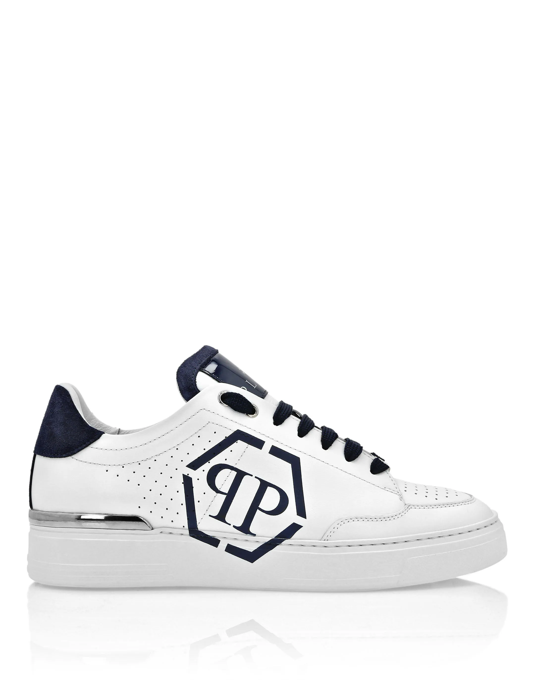 Lo-Top Leather Sneakers Hexagon