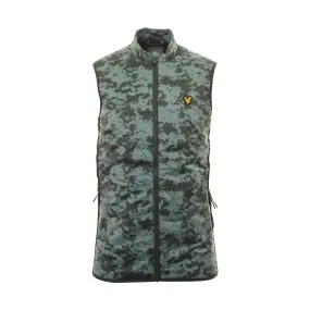 Lyle & Scott Golf Seafoam Full Zip Gilet