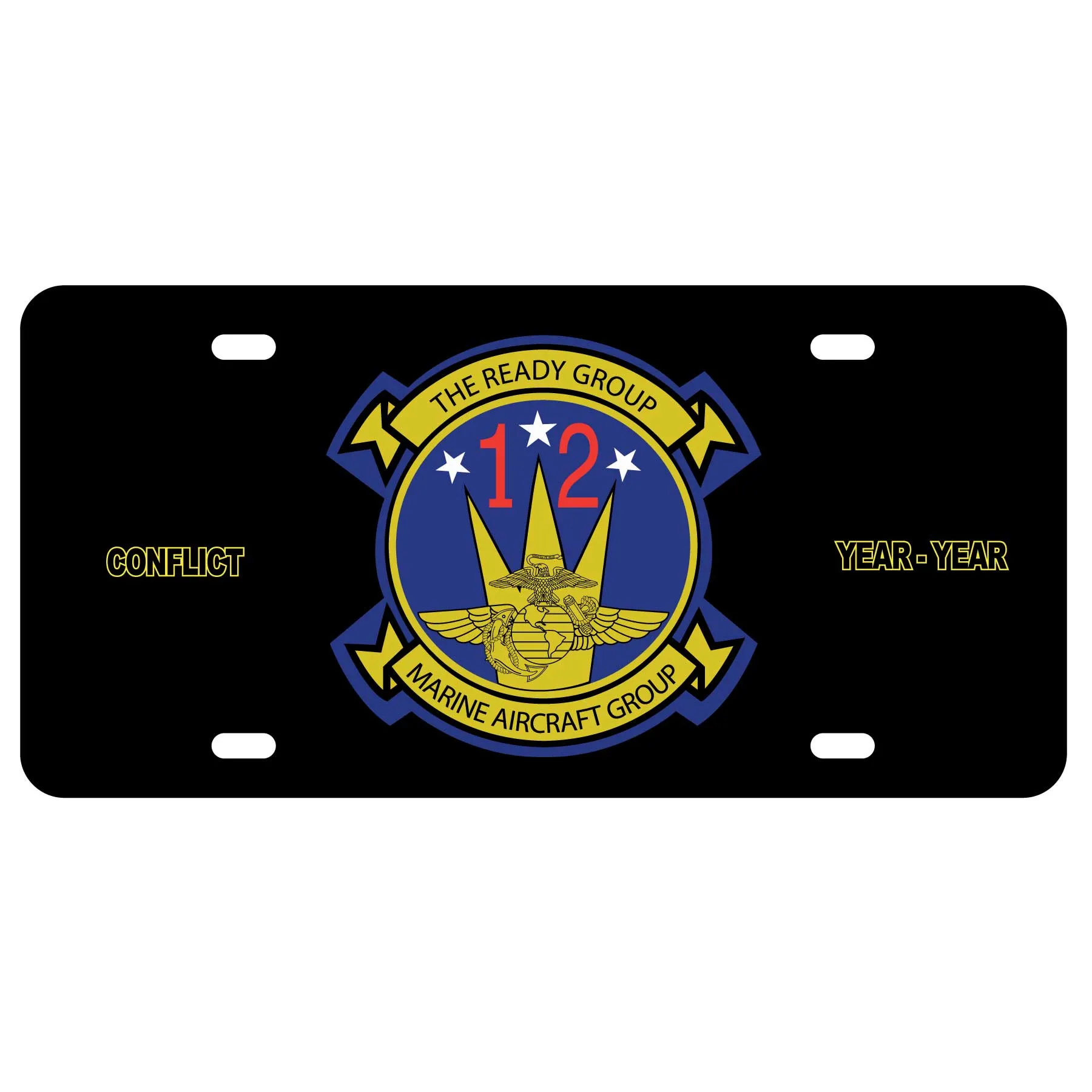 MAG-12 License Plate