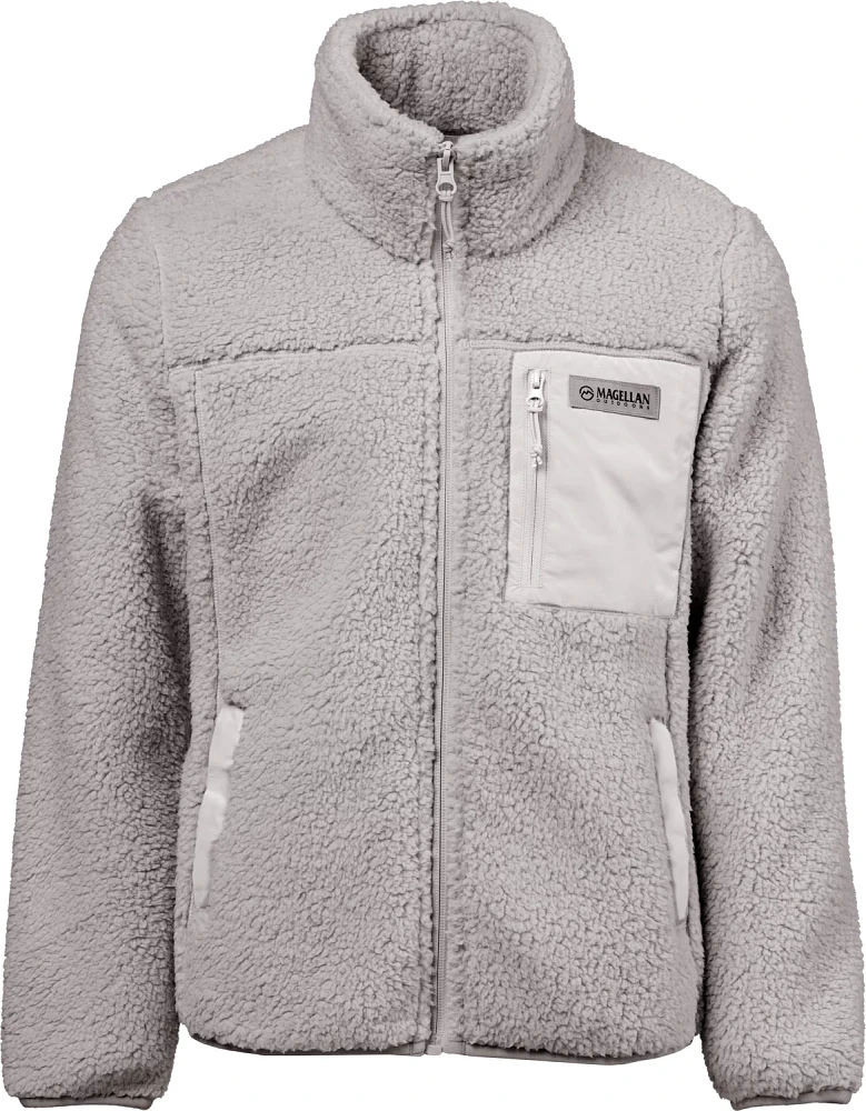 Magellan Outdoors Girls’ Campfire Sherpa Fleece Jacket