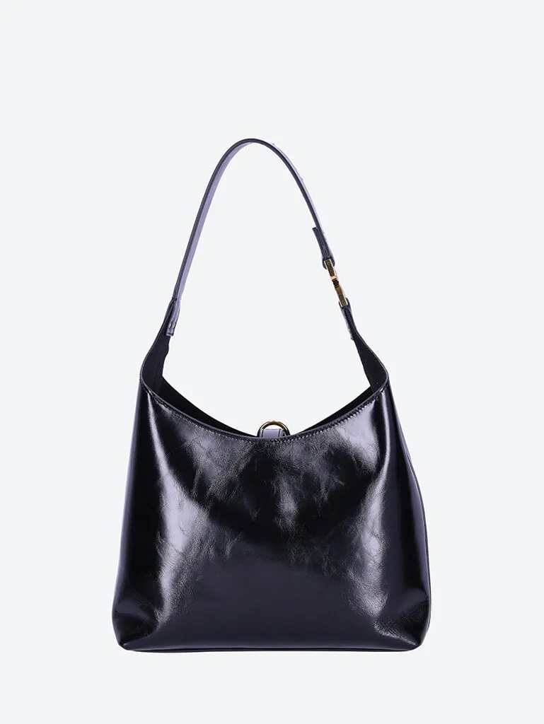 Marcie leather small hobo bag