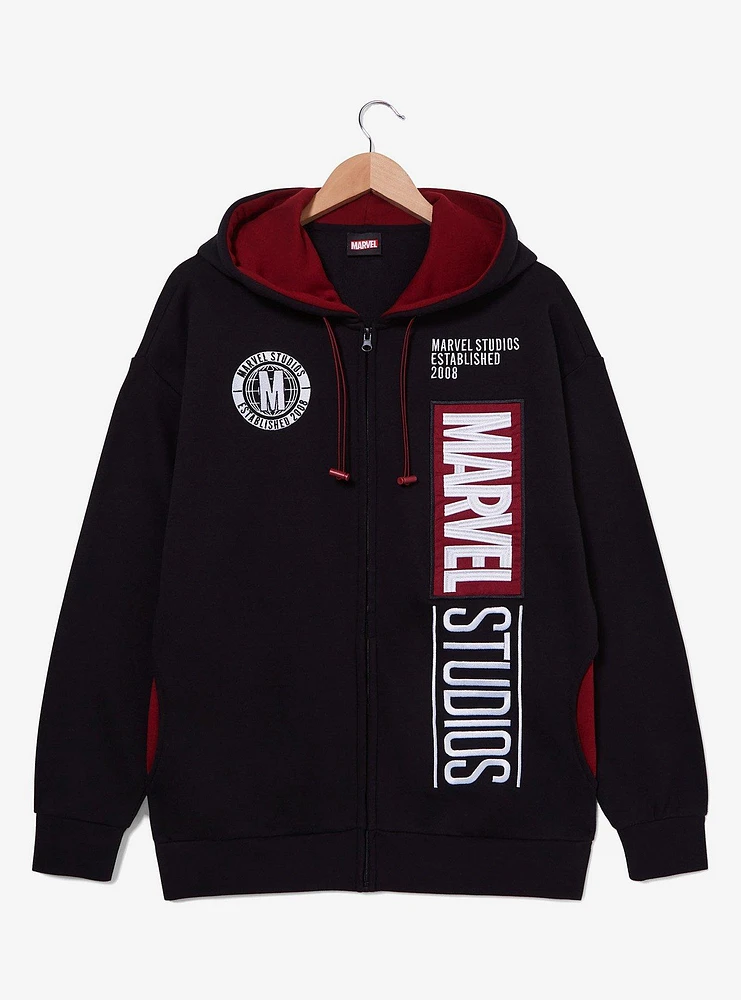 Marvel Studios Logo Zippered Hoodie - BoxLunch Exclusive