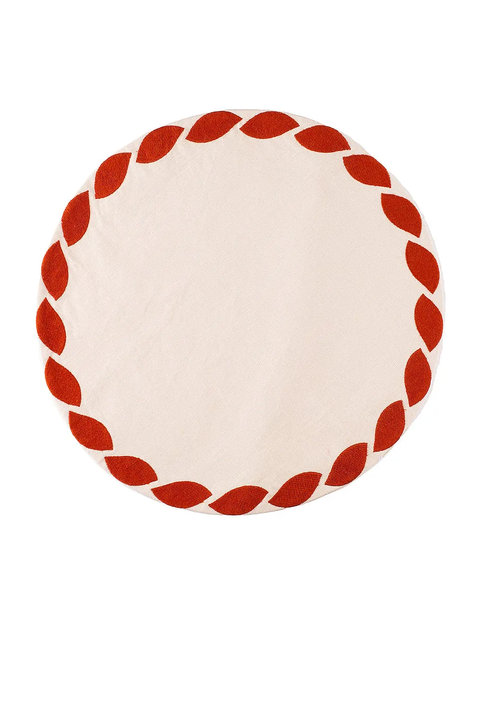 Misette Embroidered Linen Placemats Set Of 4