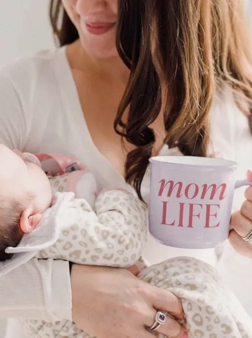 Mom Life Campfire Mug