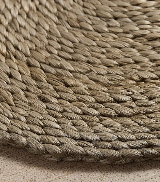 Mori Oval Coil Handwoven Jute Placemats