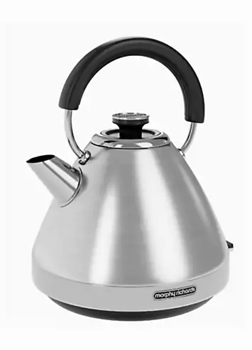 Morphy Richards Venture Brushed Pyramid Kettle - 100130 | Kaleidoscope