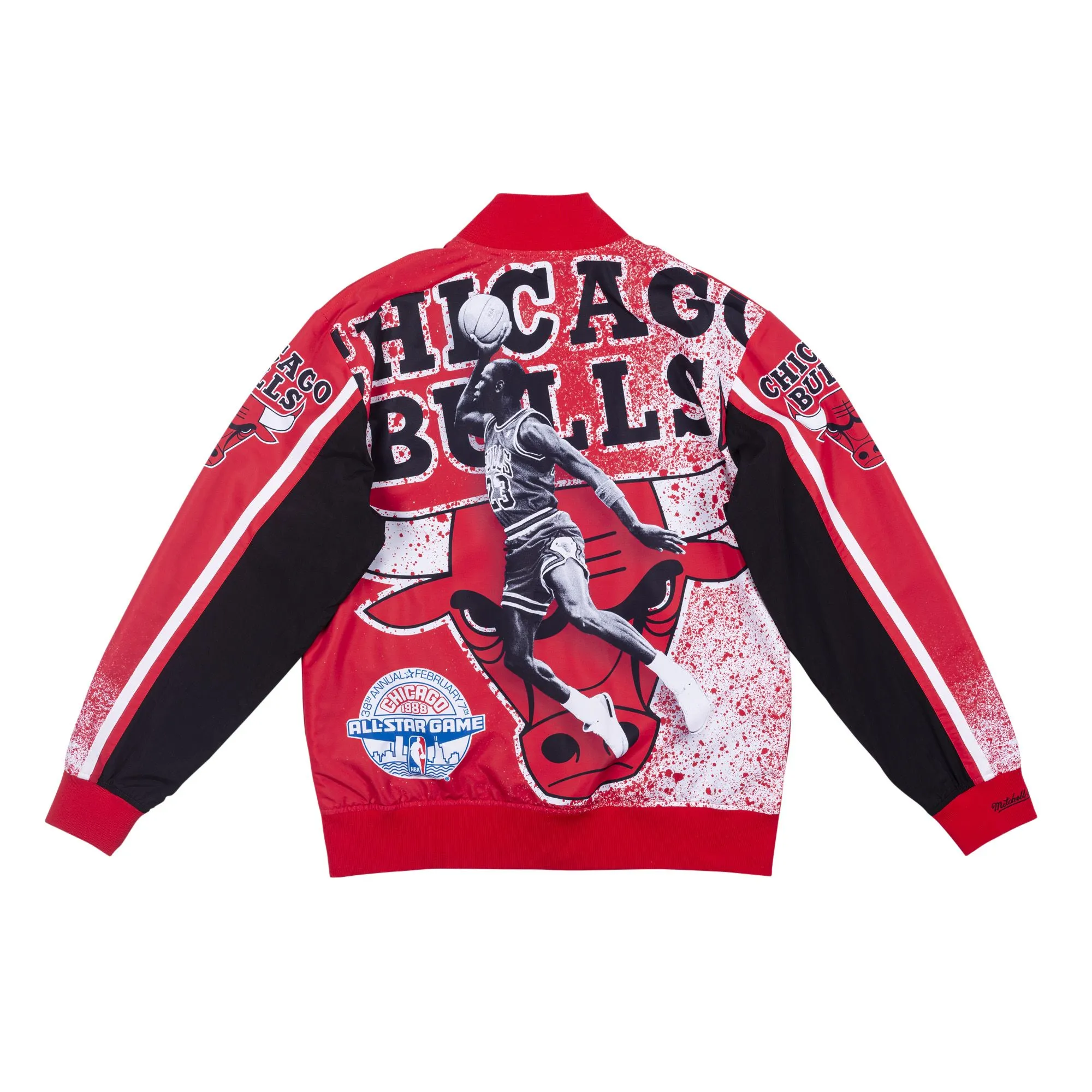 NBA Dunk Champion Warm Up Jacket Chicago Bulls Michael Jordan