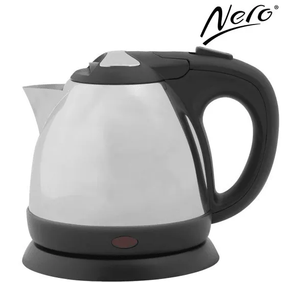 Nero Delia Stainless Steel Kettle 0.8L Compact Small