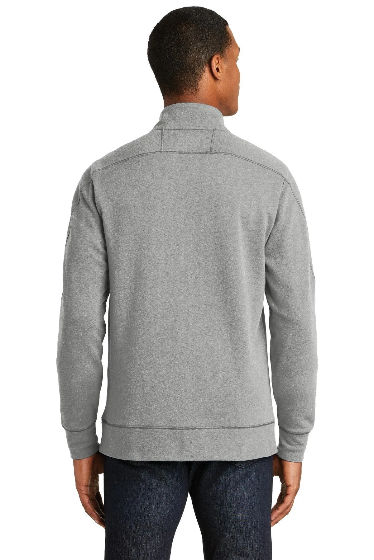 New Era Tri Blend Fleece 1/4-Zip Pullover NEA512 Shadow Grey Heather