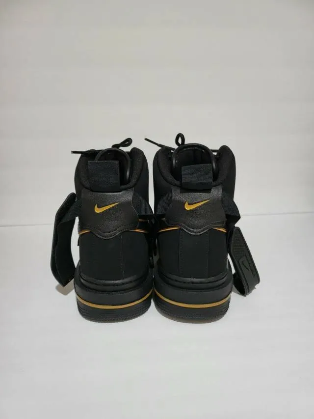 Nike Air Force 1 Boot Cordura Black University Gold