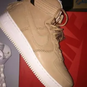 Nike Air Force 1 High SL Size 7.5 Vachetta Tan Sail 9194...