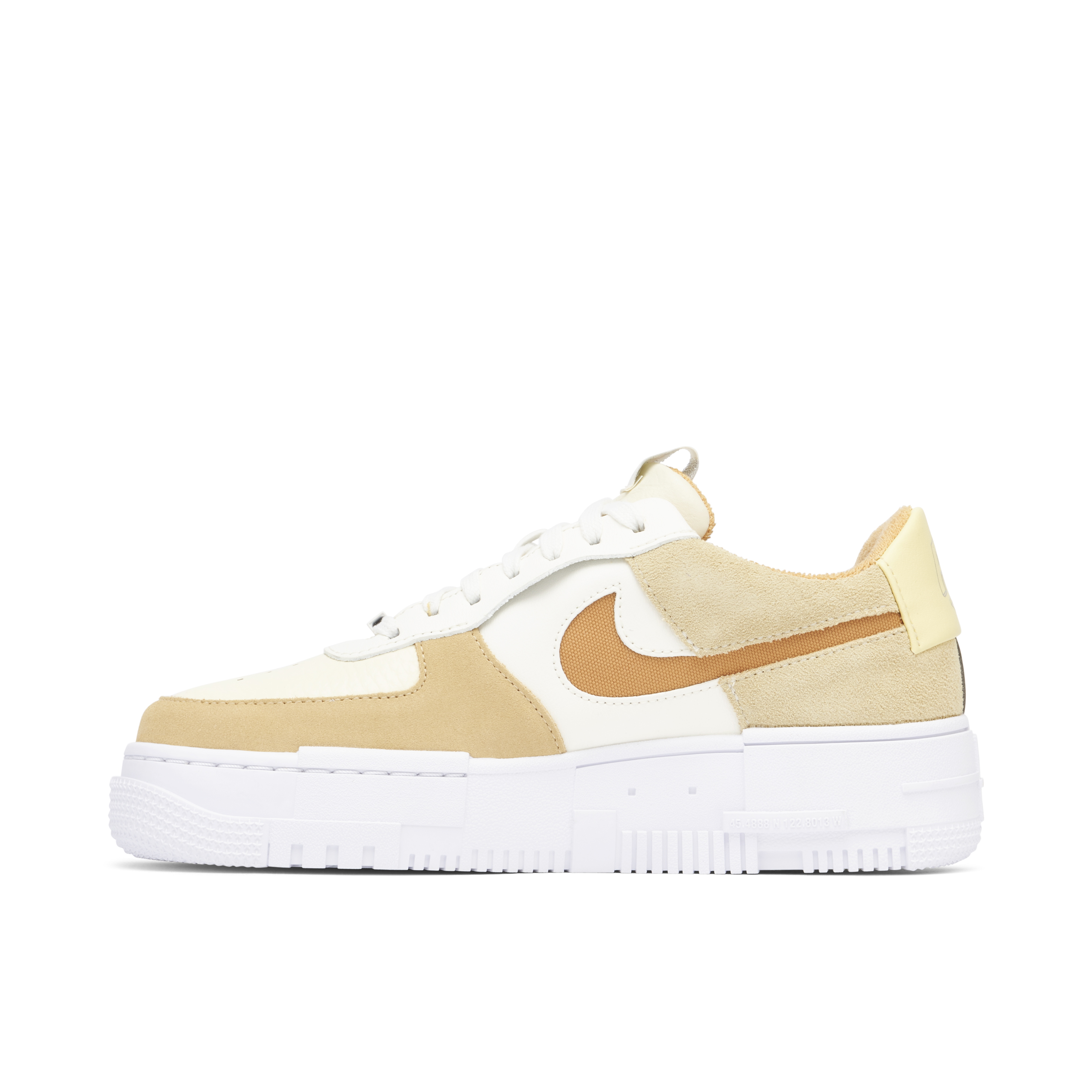 Nike Air Force 1 Low Pixel Sail Coconut Milk Womens | DH3856-100 | Laced