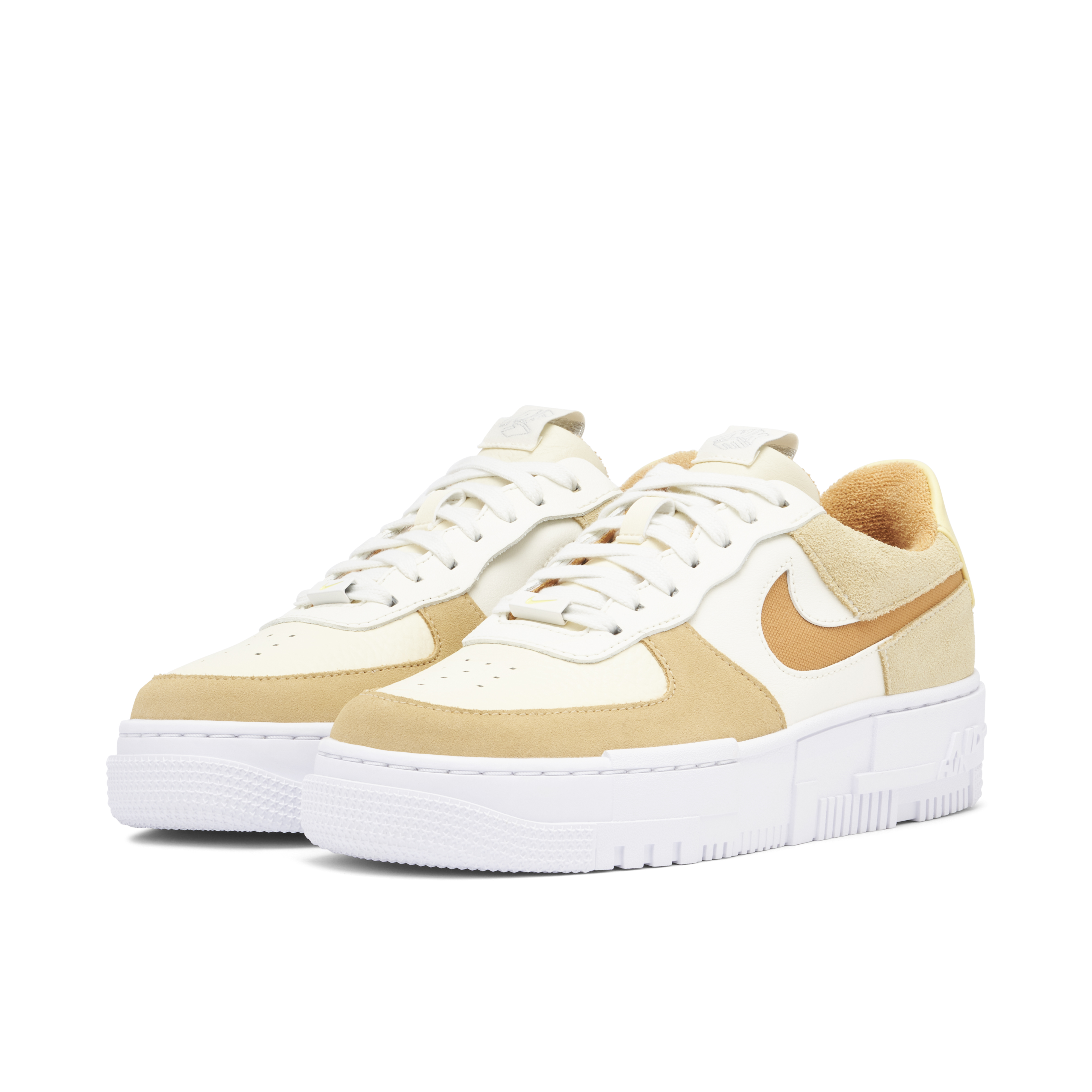 Nike Air Force 1 Low Pixel Sail Coconut Milk Womens | DH3856-100 | Laced