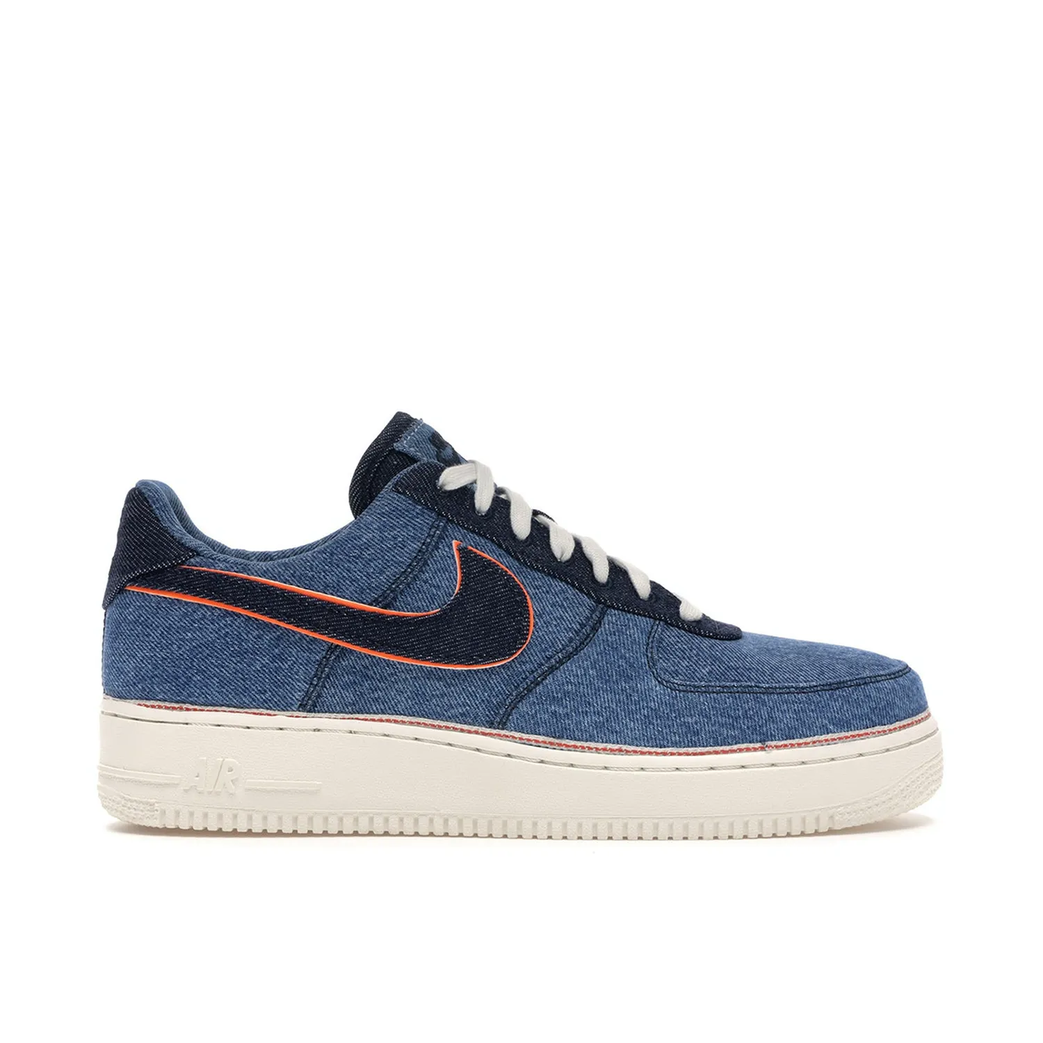 Nike Air Force 1 Low Stonewash Denim Blue | 905345-403 | Laced