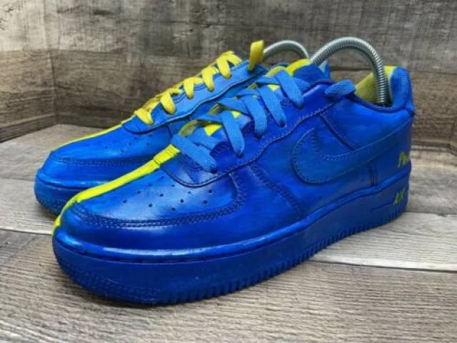 Nike Air Force 1 Low UKRAINE FLAG DH2920-111 Youth Sz 6....