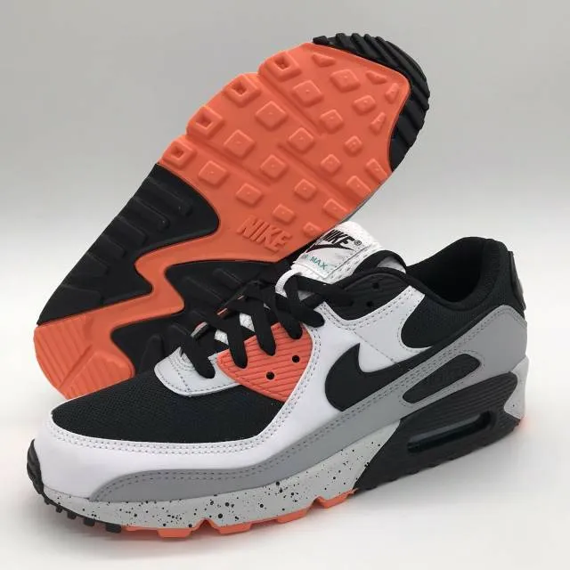 Nike Air Max 90 White Turf Orange