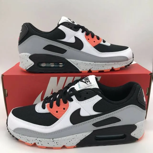 Nike Air Max 90 White Turf Orange