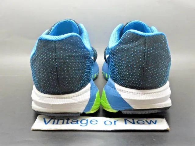 Nike Air Zoom Structure Black Photo Blue Green Running 8...