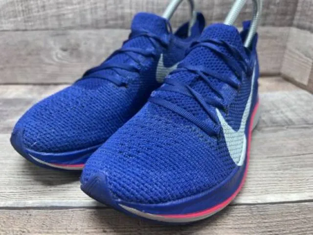 Nike Air Zoom Vaporfly 4% Blue Running AJ3857-400 Men Sz...