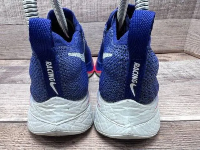 Nike Air Zoom Vaporfly 4% Blue Running AJ3857-400 Men Sz...