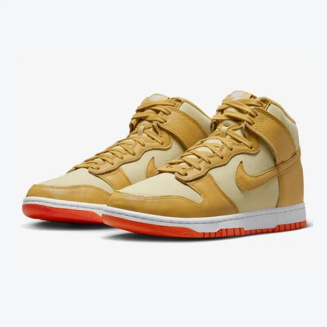 Nike Dunk High (Wheat Gold/ Tan/ Team Gold/ Wheat Gold/ ...