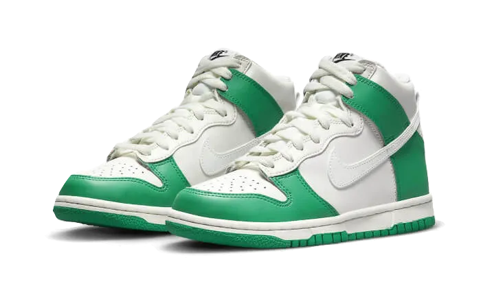 Nike Dunk High White Green